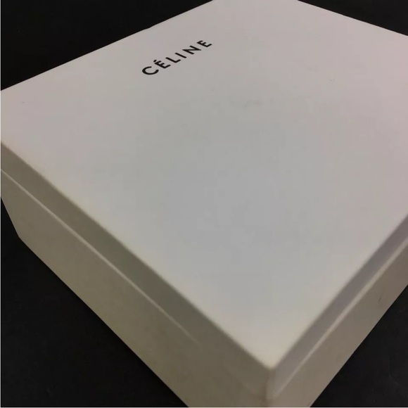 CELINE Manchette Green Fur & Gold Tone Bracelet - Picture 8 of 8